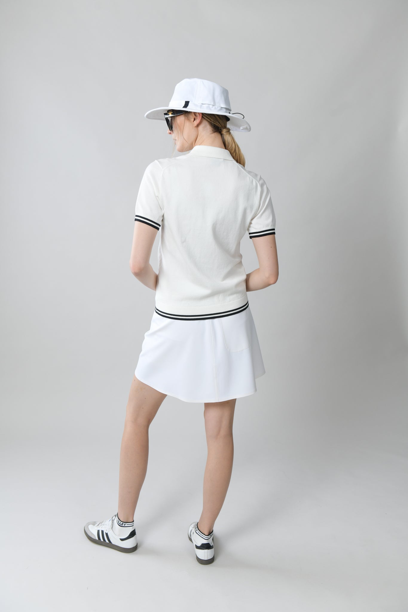 Albatross Polo - White/Black