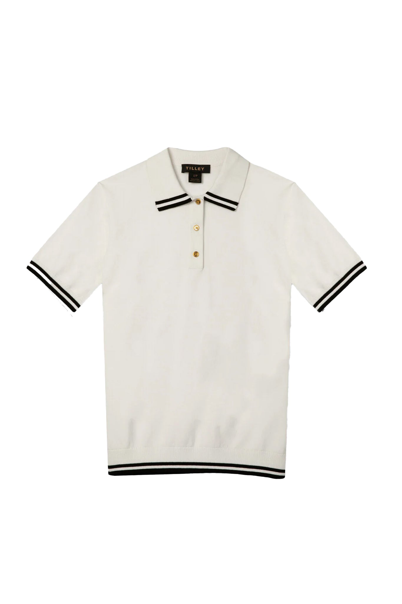 Albatross Polo - White/Black