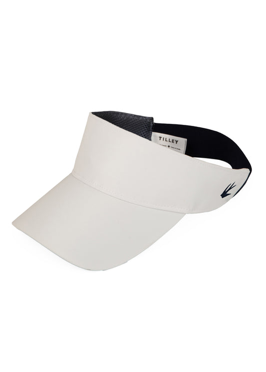 Tilley Golf Visor - White/Navy