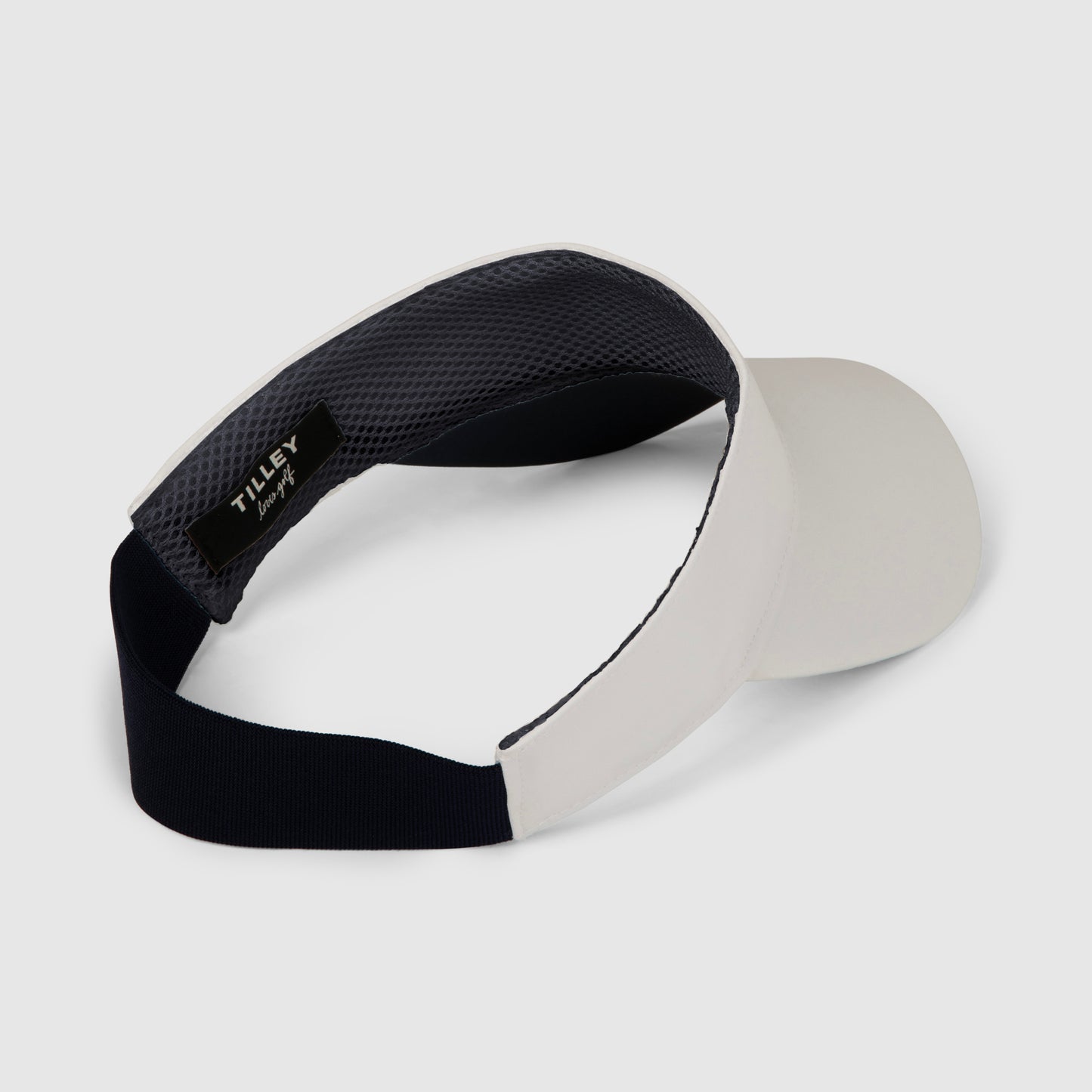 Tilley Golf Visor - White/Navy