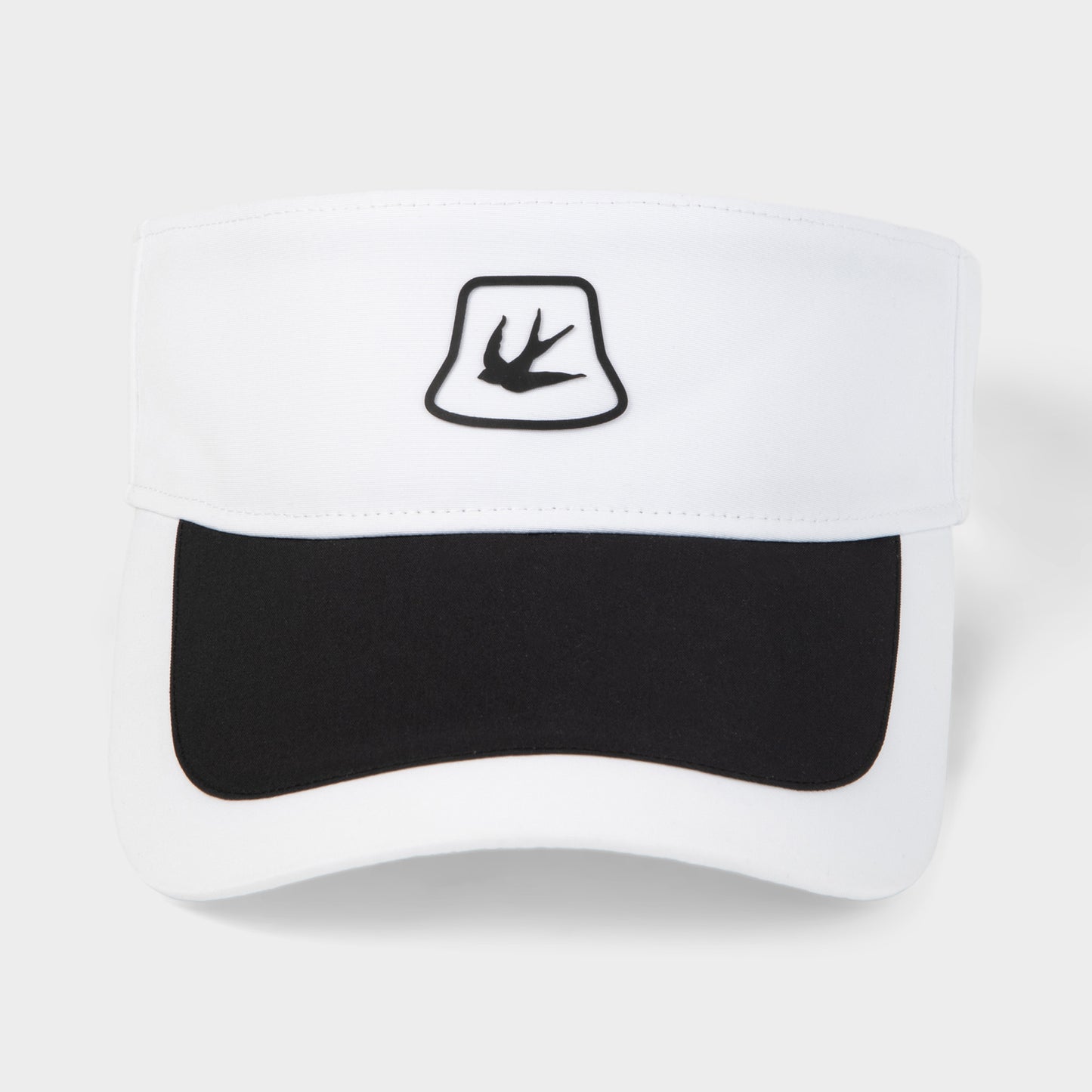 Contrast Golf Visor - White/ Black