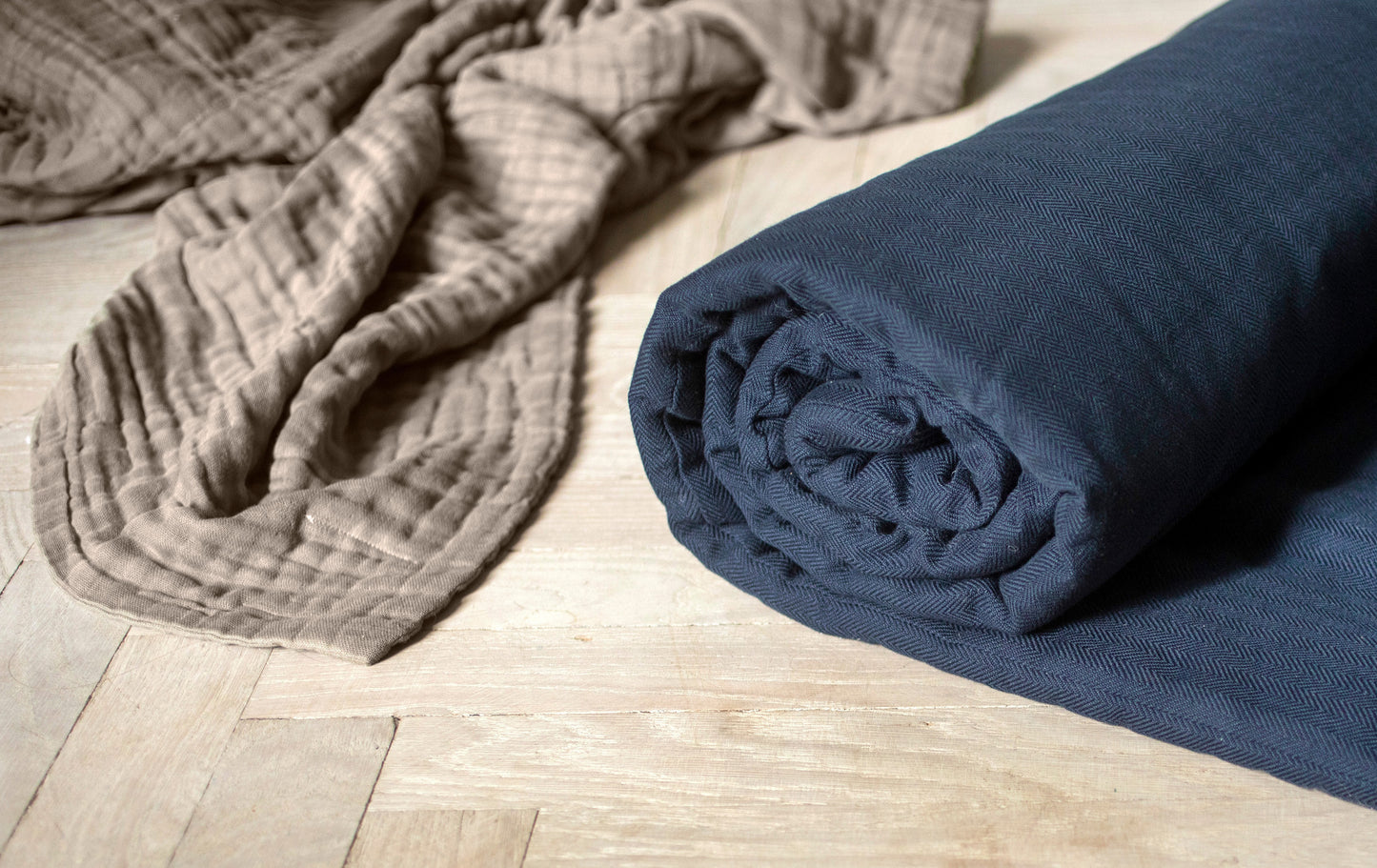 Meditation Mat - Charcoal Pink Tartan