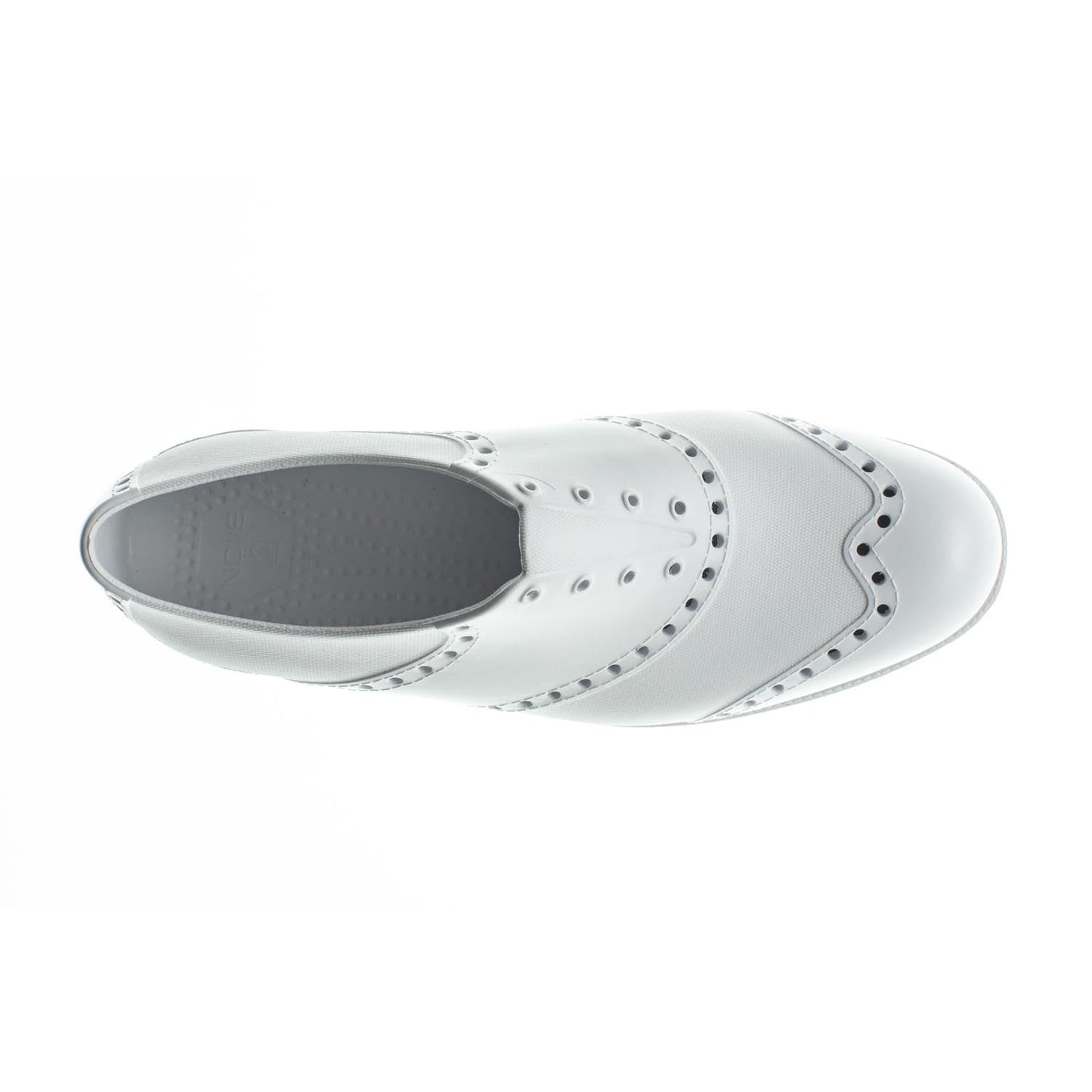 Biion Oxford - White/White Pink Tartan