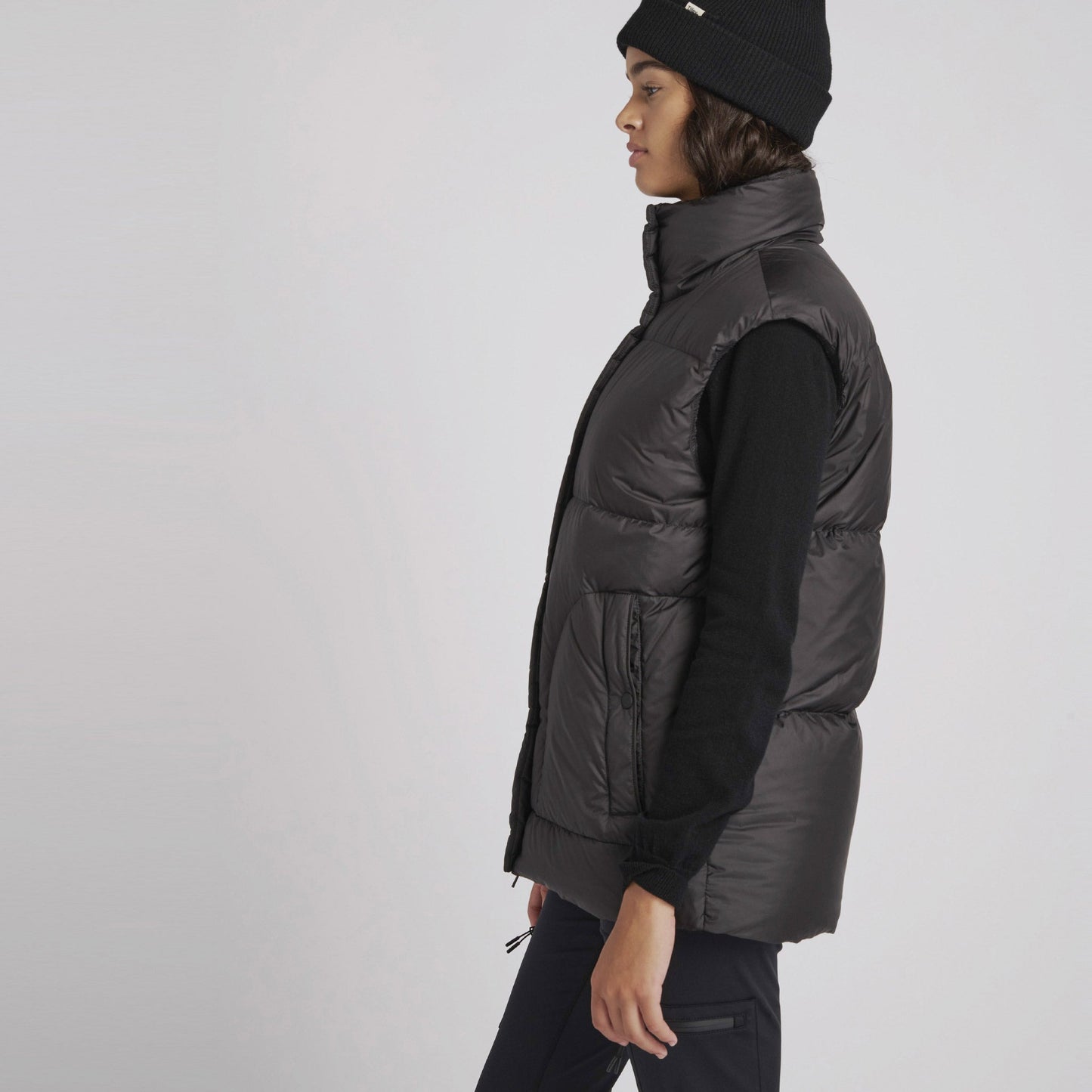 Trail Down Vest - Black