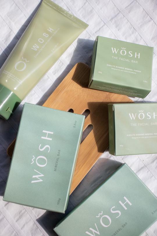 WOSH Love Your Skin's Microbiome Pink Tartan