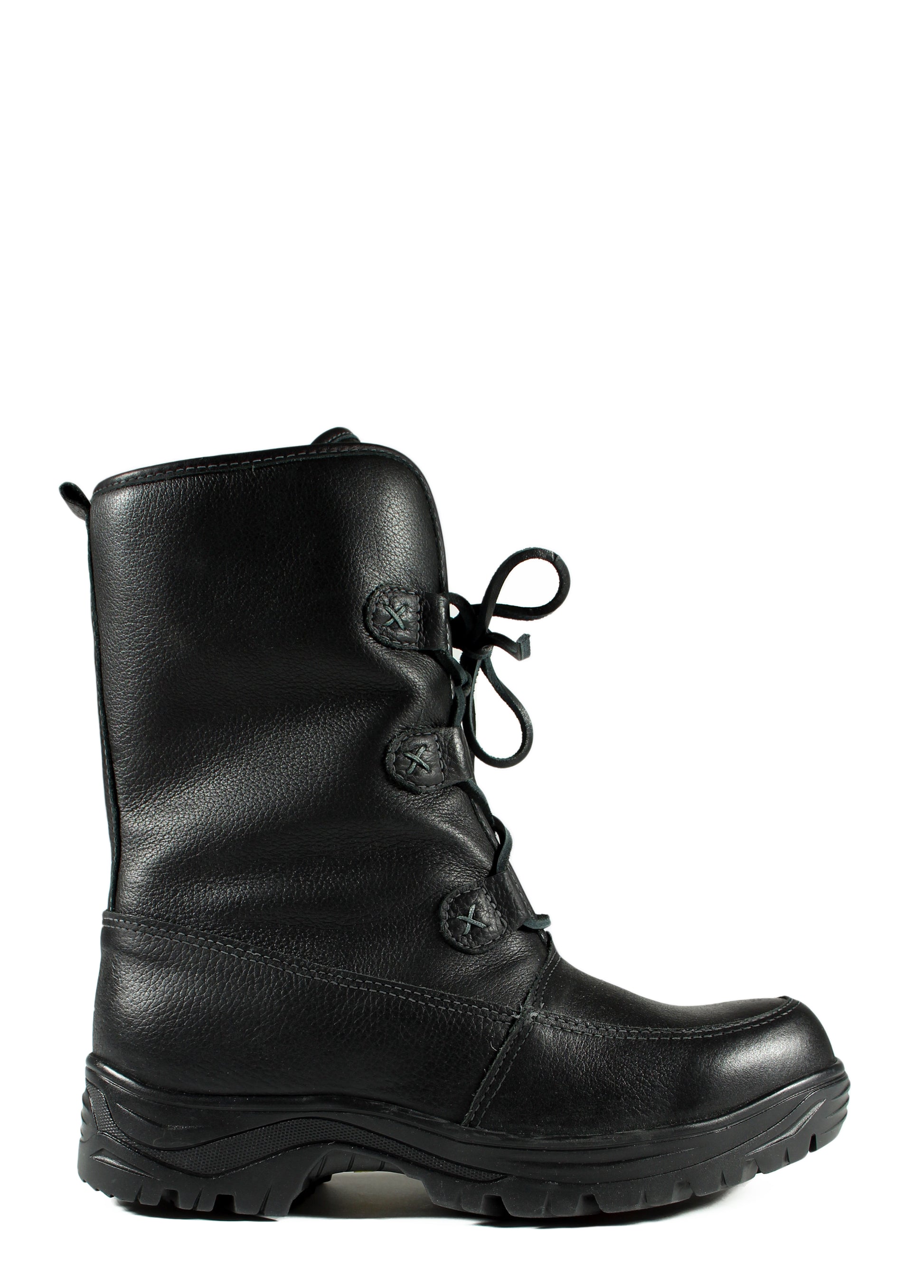 Leather Boot Pink Tartan