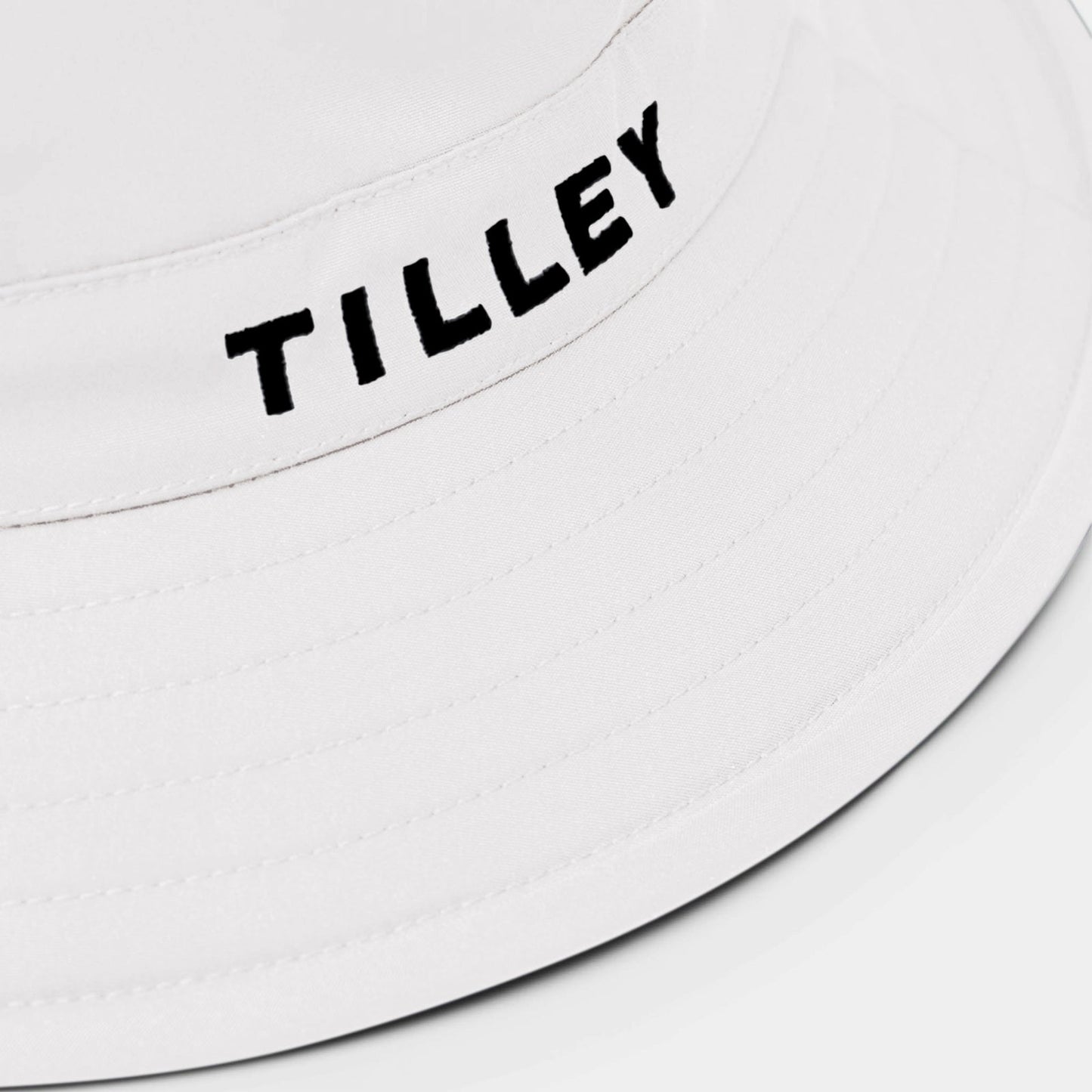 Golf Bucket Hat - White Pink Tartan