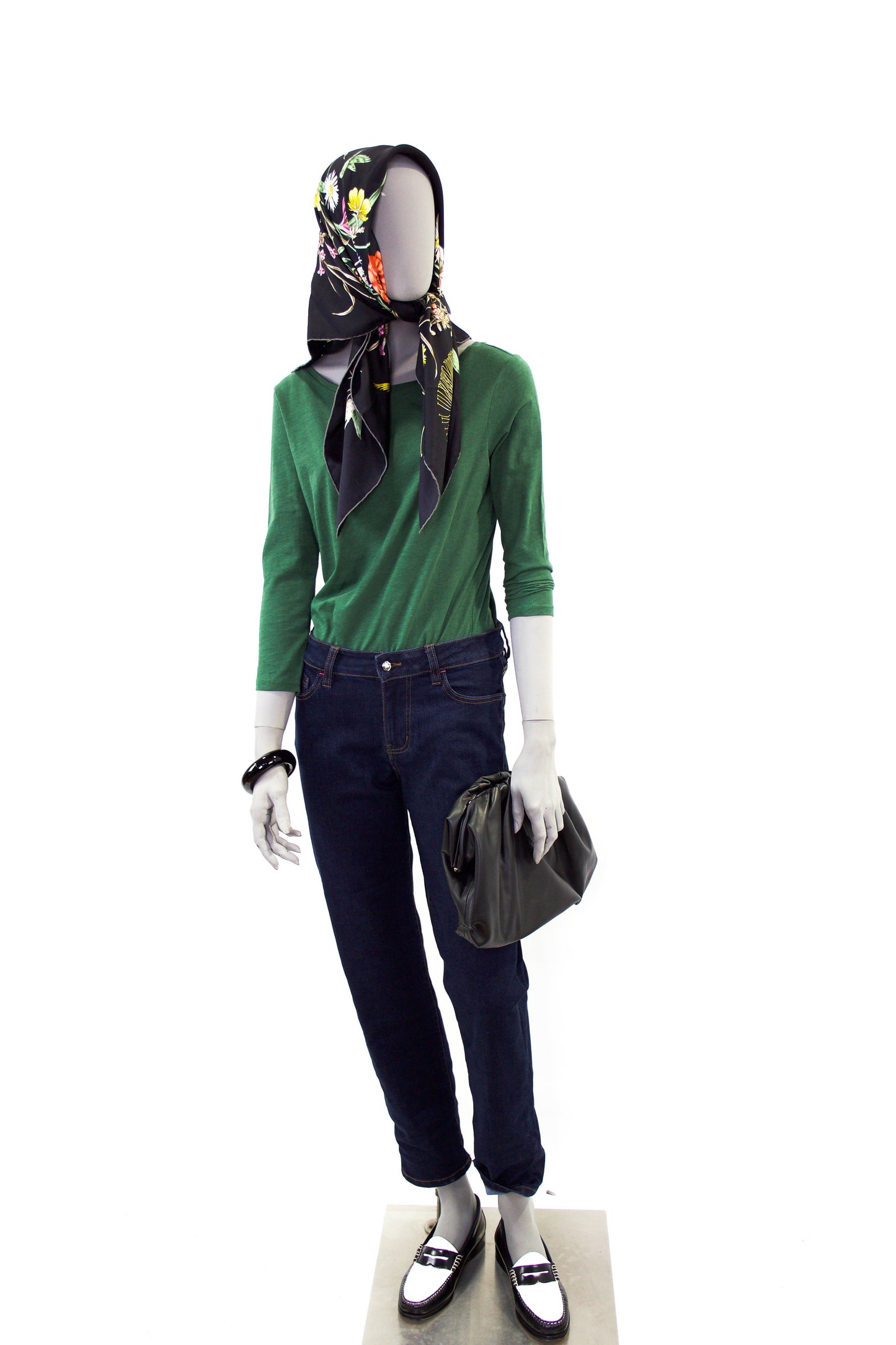 3/4 Sleeve Jersey T-Shirt - Army Pink Tartan