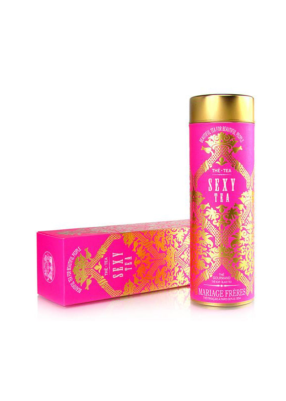 MF Sexy Tea Falcon Tin Pink Tartan