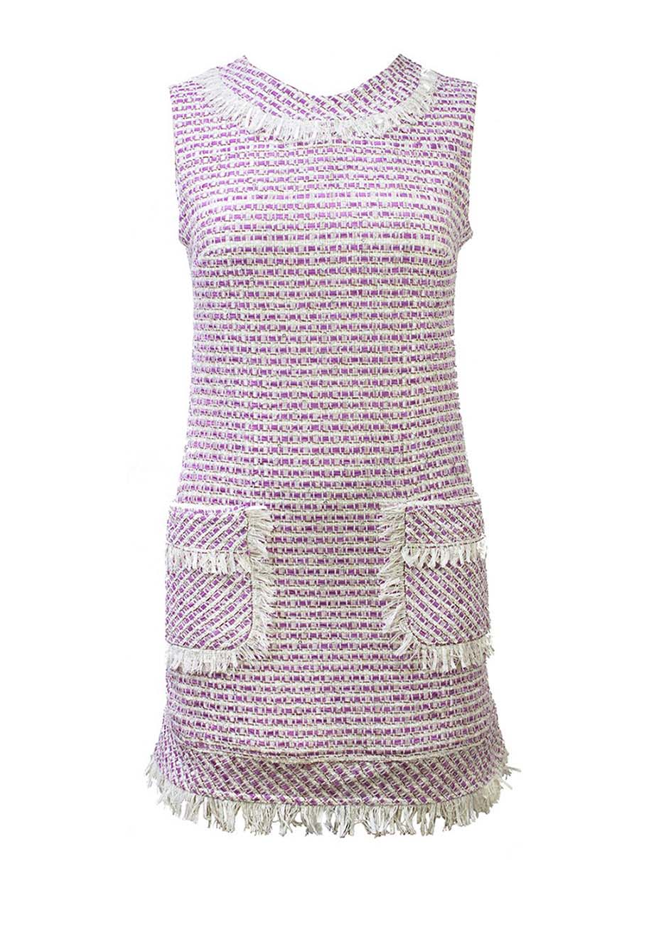 Midi Box Pleated Skirt - Buckle – Pink Tartan