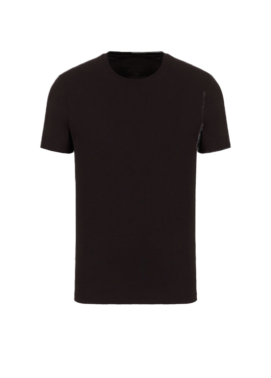 Nighttime Cotton Sleep Tee - Black Pink Tartan