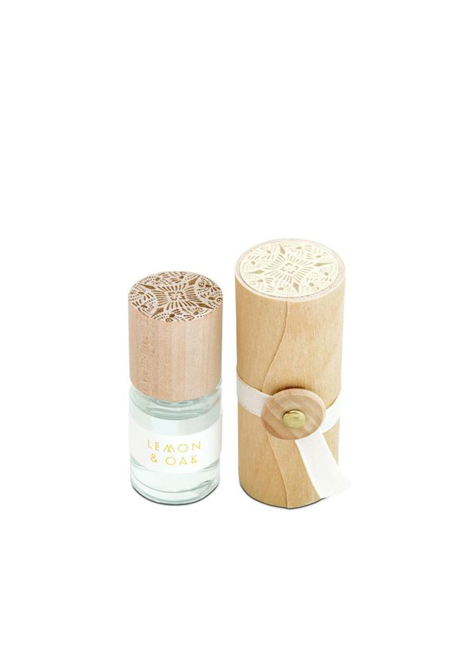 Perfume, Print Block - Lemon & Oak Pink Tartan