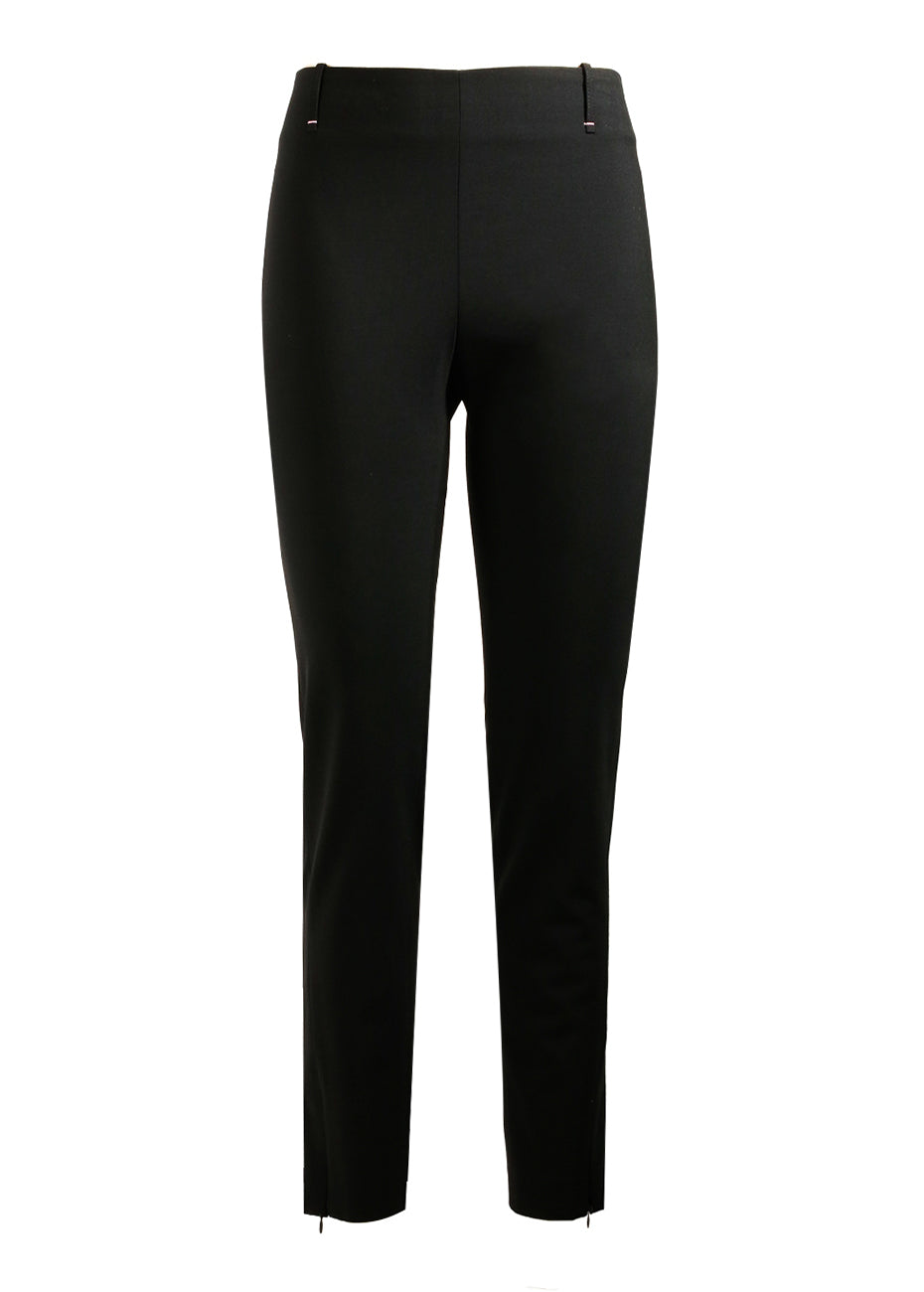 Tapered Wool Pant - Black Pink Tartan