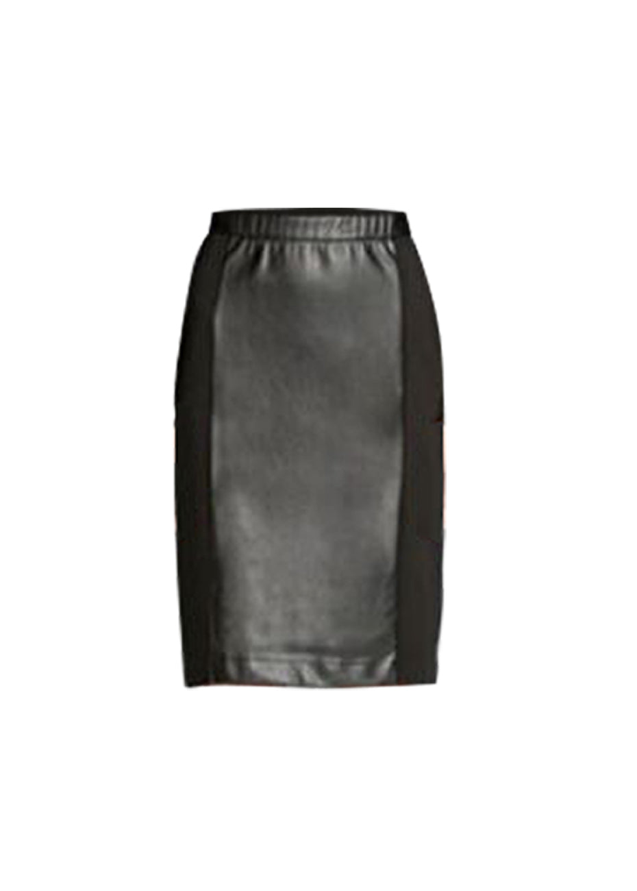 Pink tartan 2025 leather skirt