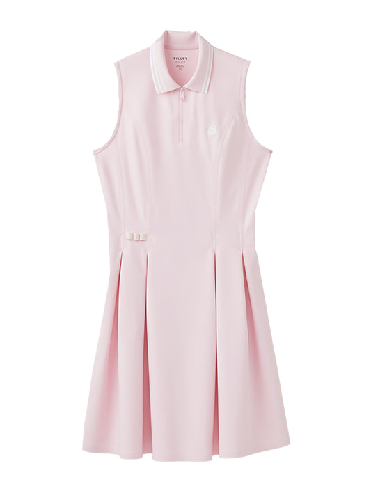 Polo Dress - Pink Pink Tartan