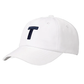 T Logo Golf Cap - White