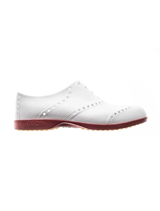 Biion Oxford - White/Red
