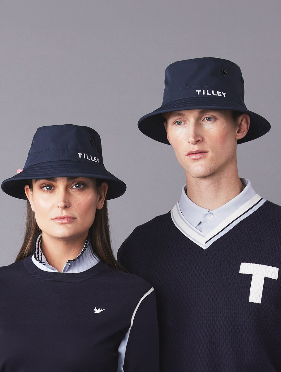 Tilley Golf Bucket Hat - Dark Navy - S