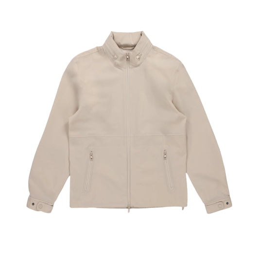 Full Zip Rain Jacket - Light Tan