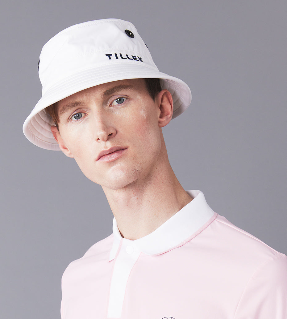 Golf Bucket Hat - White