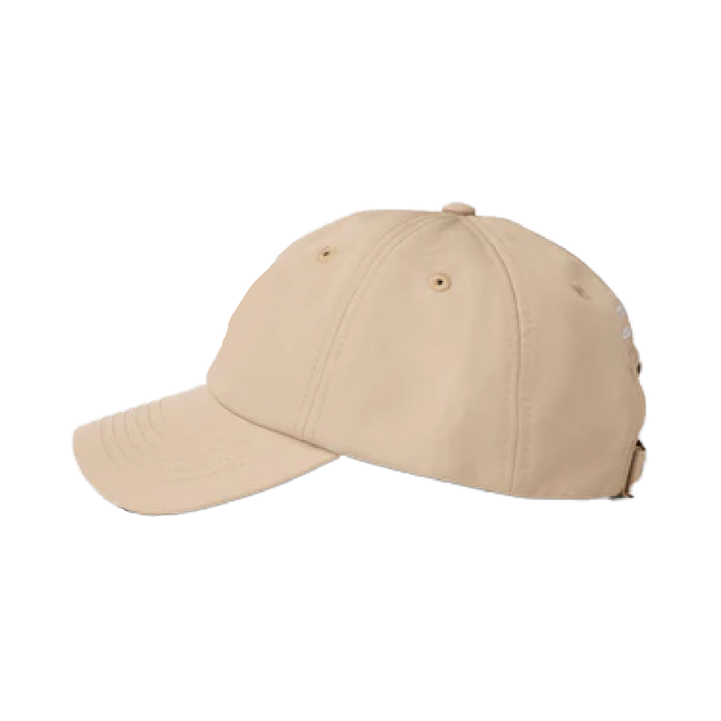 Plain tan top baseball cap