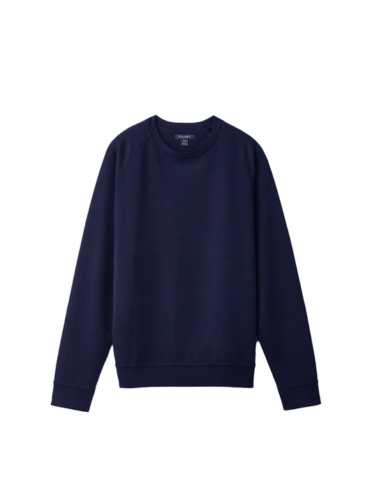 Japanese Merino Sweatshirt - Navy