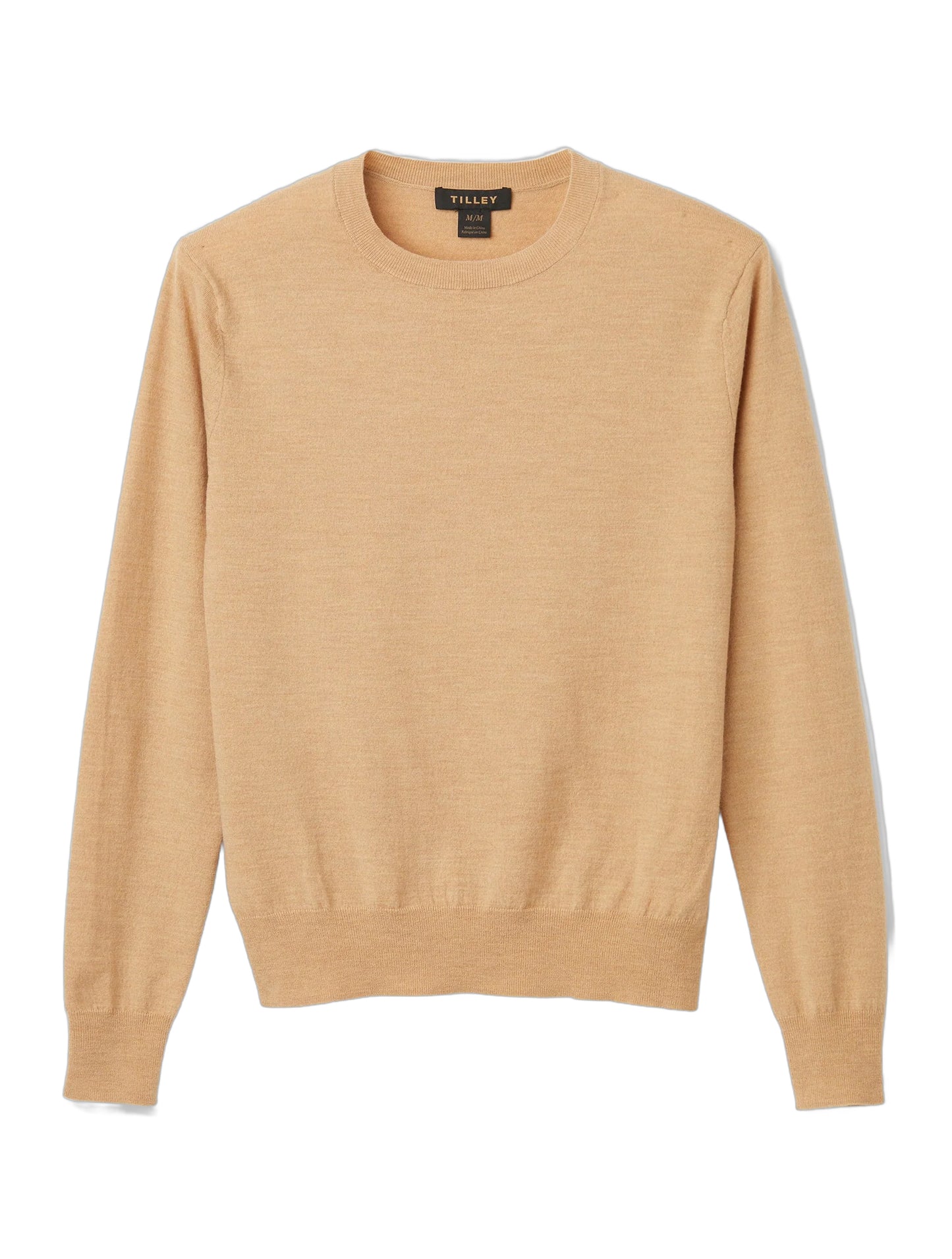Tilley Extra Fine Merino Sweater - Tan