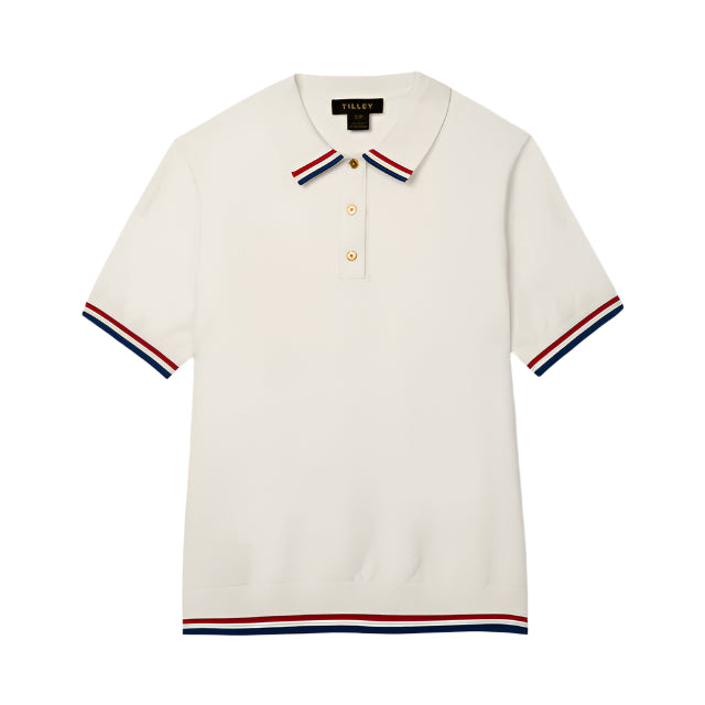 Albatross Polo - White/Red