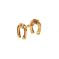 Horseshoe Cufflinks - 14k Gold