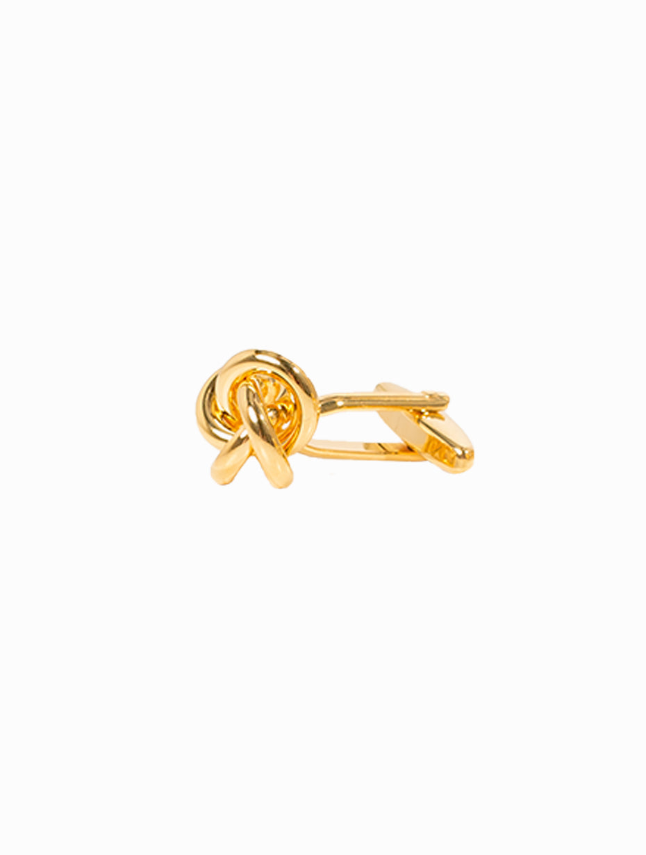 Knot Cufflinks - Gold