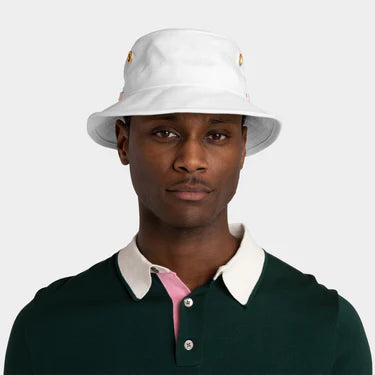 T1 Bucket Hat - White