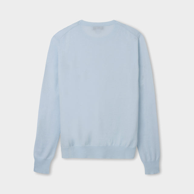 Tilley Crewneck Merino Sweater - Blue