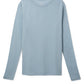 Merino Rib LS Tee - Light Blue