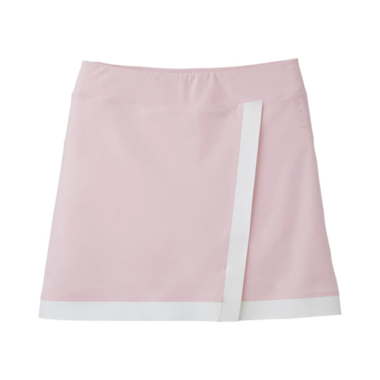 Contrast Stripe Skort - Pink