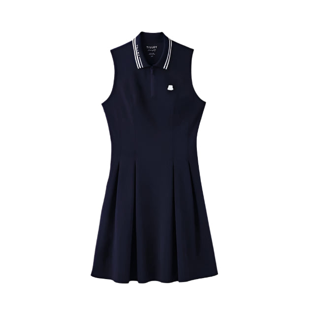 Polo Dress - Navy