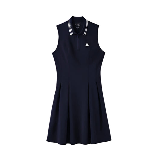 Polo Dress - Navy