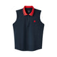 Sleeveless Polo - Navy