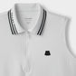 Sleeveless Polo - White