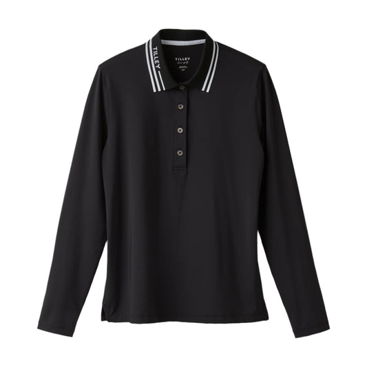 Polo Long Sleeve - Black