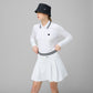 Polo Long Sleeve - White