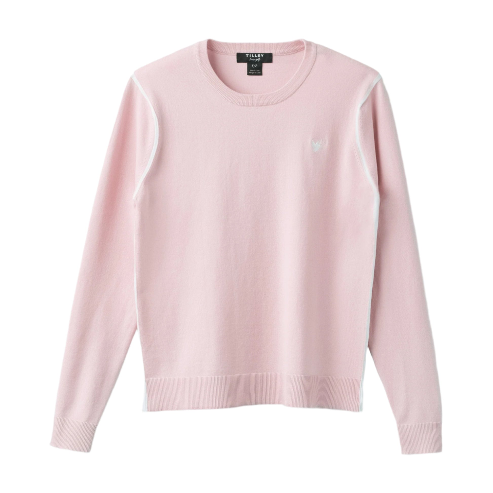 Classic Crewneck Sweater - Pink Pink Tartan