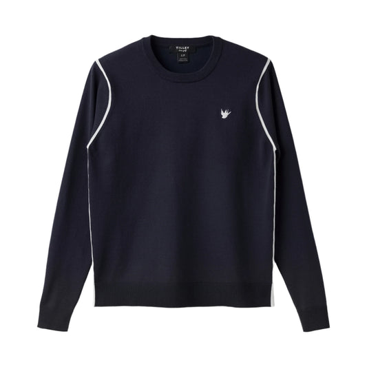 Classic Crewneck Sweater - Navy