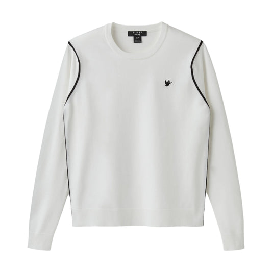 Classic Crewneck Sweater - White