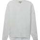 LS Mix Sweater - White