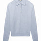 Merino Cashmere Polo - Light Blue