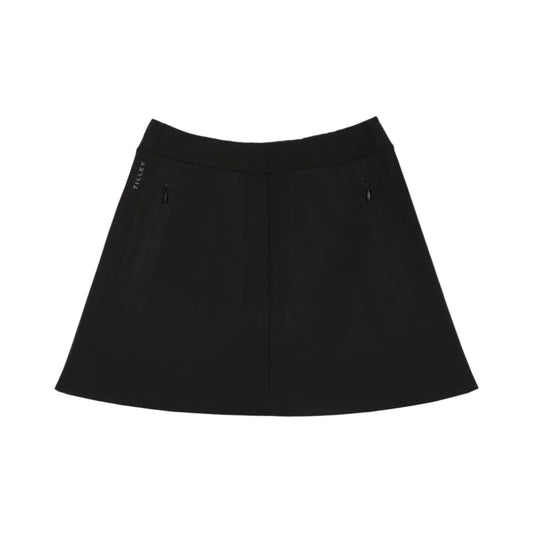 A-Line Pocket Performance Skort - Black