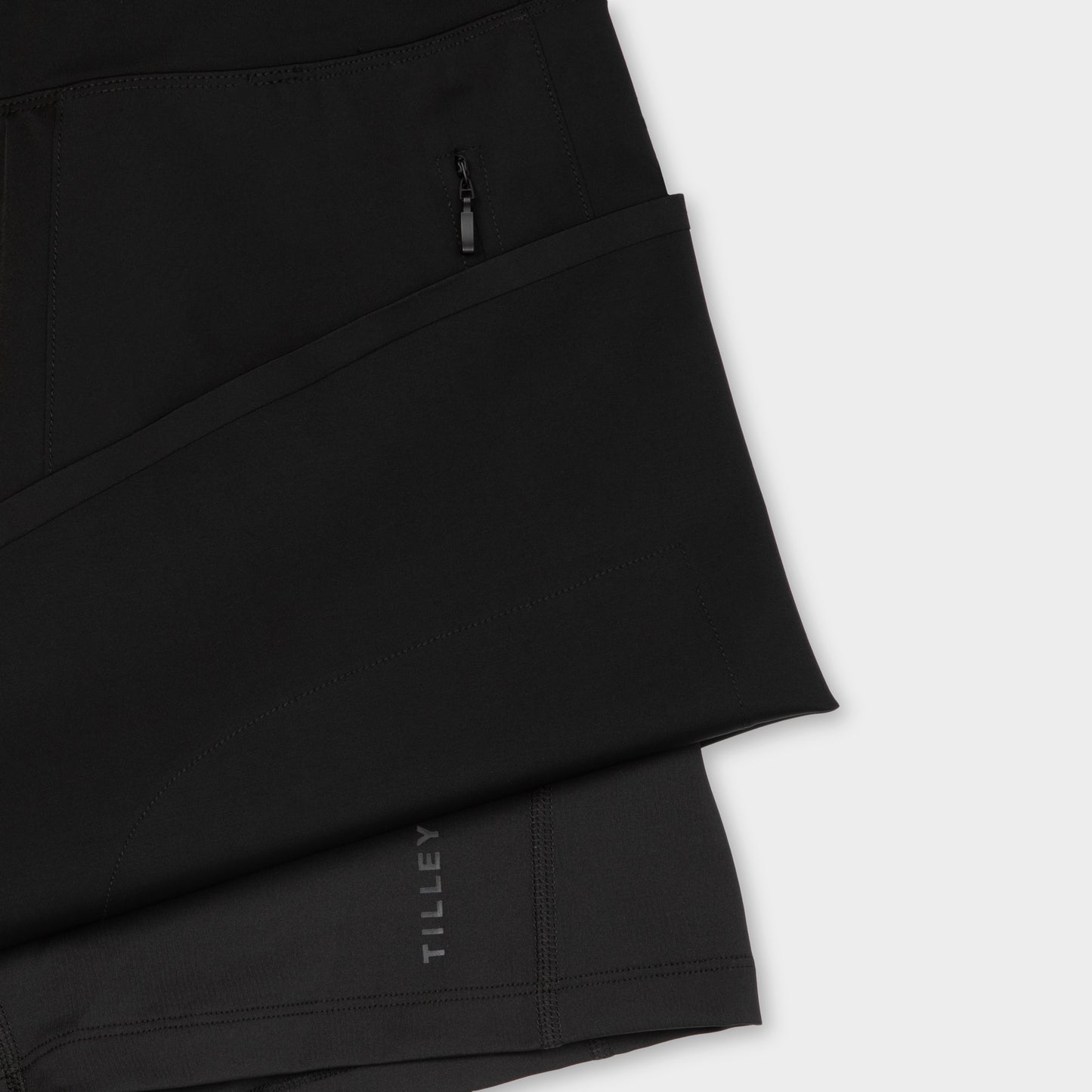 A-Line Pocket Performance Skort - Black