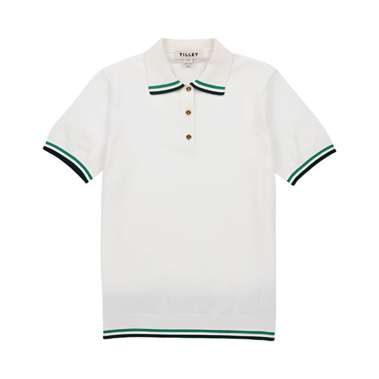 Albatross Polo - White/Green