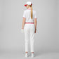 Side Panel Sport Pant - White