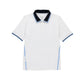 Tech Jersey Club Polo - White/Powder Blue
